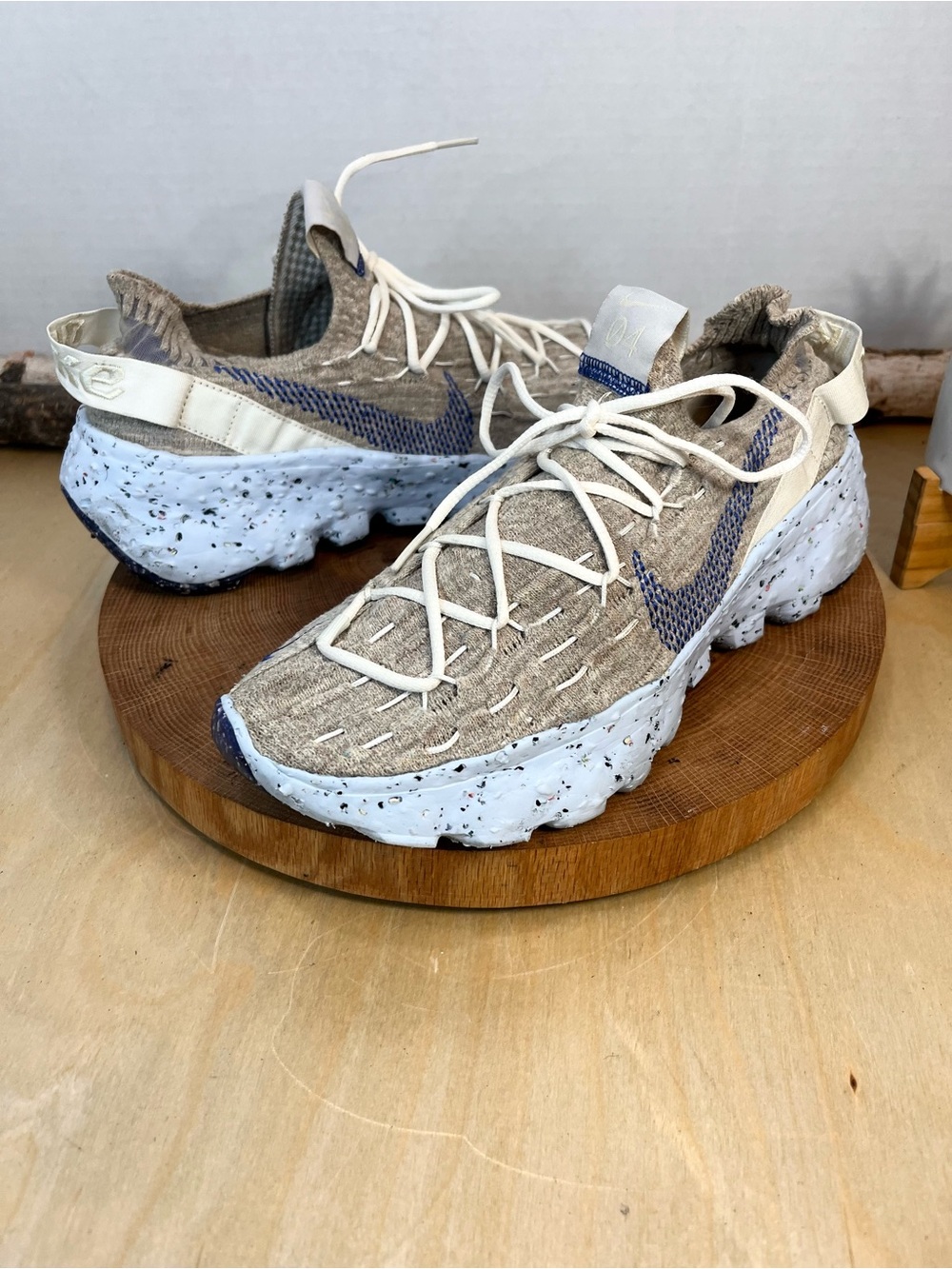 Nike Space Hippie 04 sneakers in the 'Sail Astronomy Blue' size 8